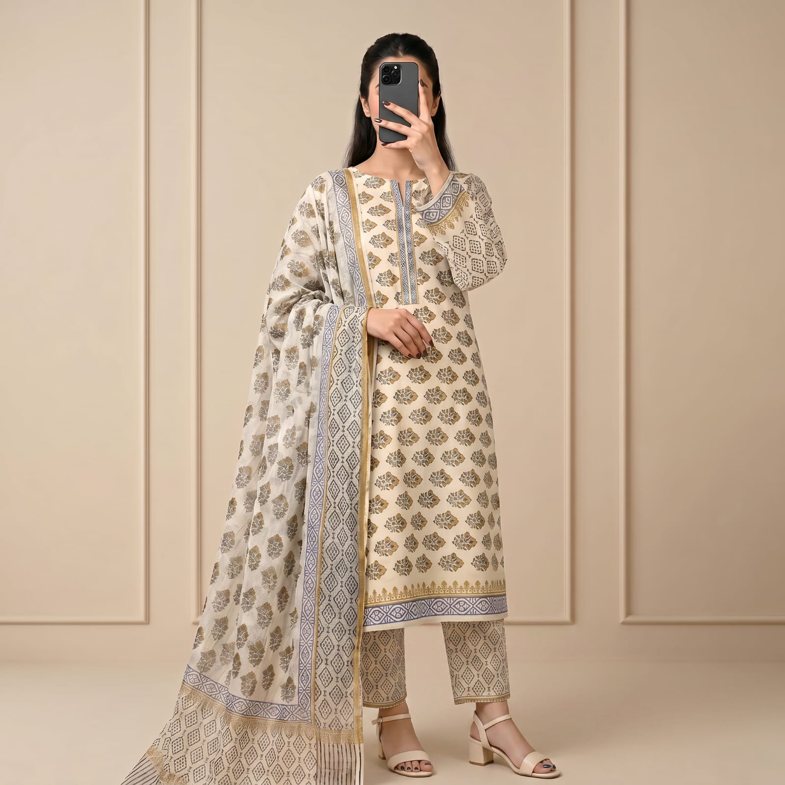 Cotton Suits-Doriya Sheila- 99 AED