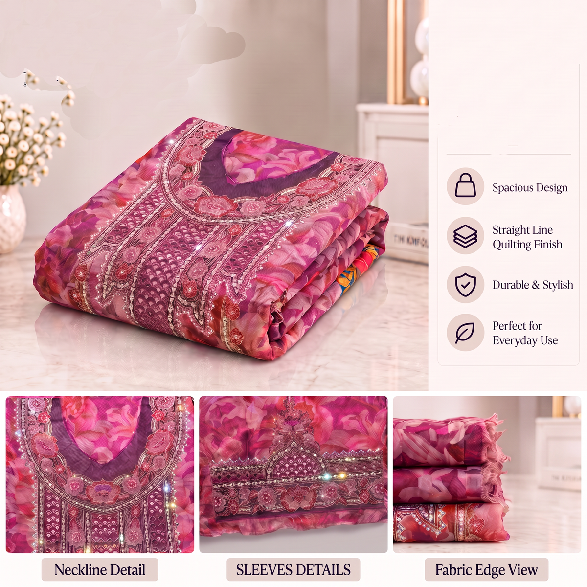Mukhawar Luxe Fabric Collection