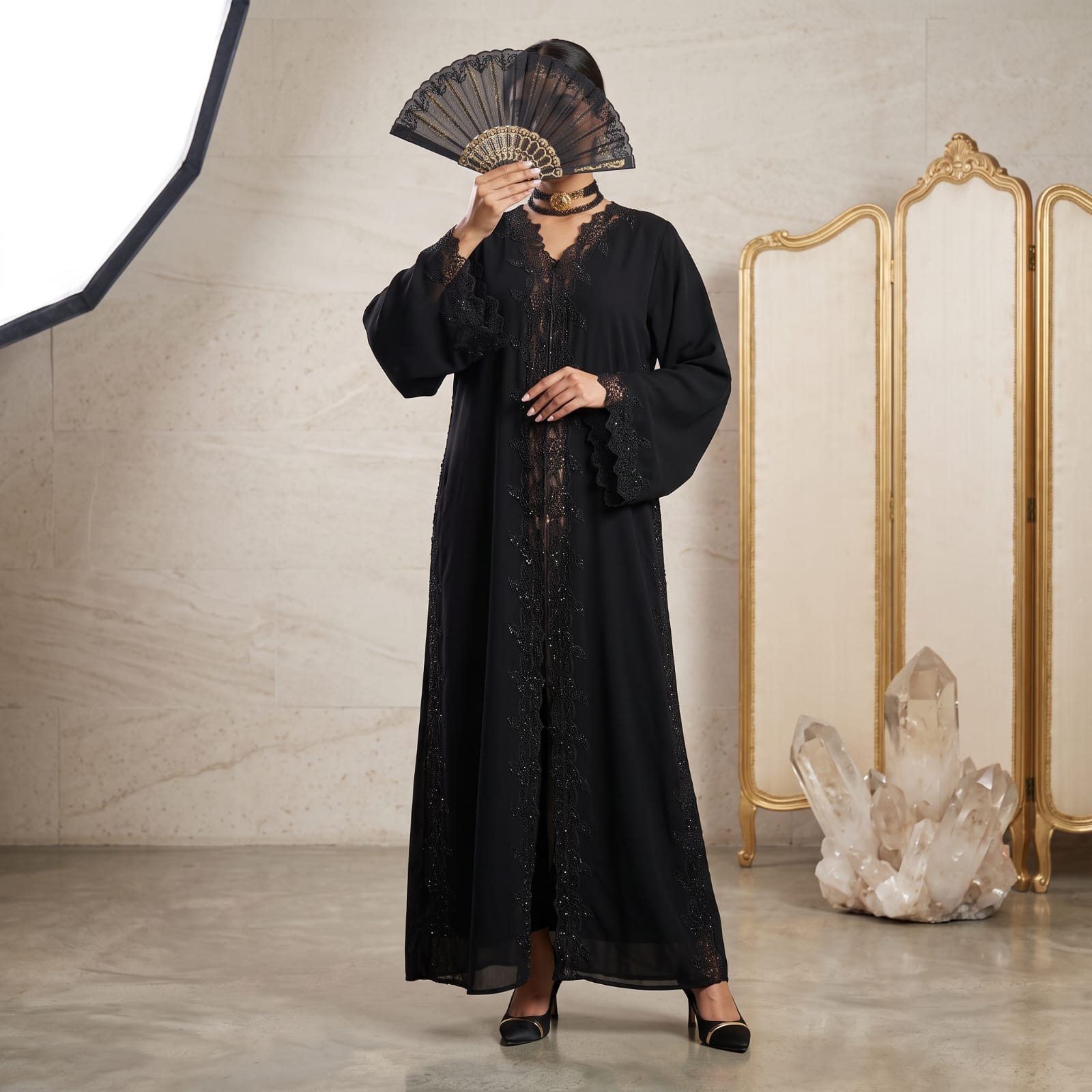 Black Abaya Elegance Collection