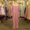 L-XL Qifa Cotton Dress Jalabiya 57" Long TN66