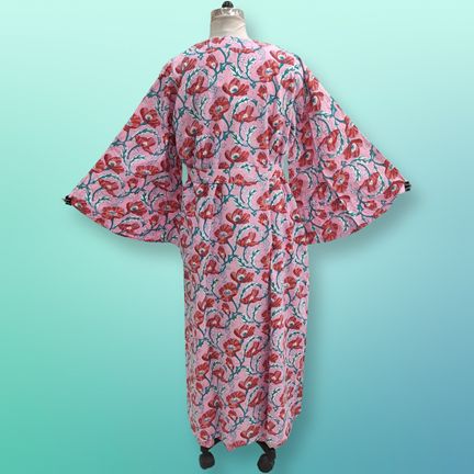 Free size Cotton Abaya length 56” Long
