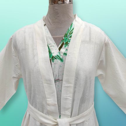 S/M Abaya & Cotton Inner Set length 57” Long