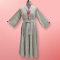 S/M Linen Abaya & Cotton Inner Set length 57” Long