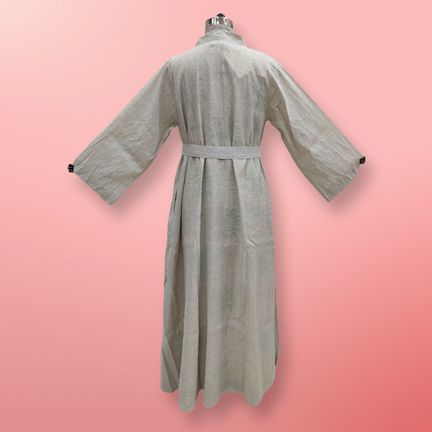 S/M Linen Abaya & Cotton Inner Set length 57” Long