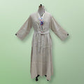 S/M Linen Abaya & Cotton Inner Set length 57” Long