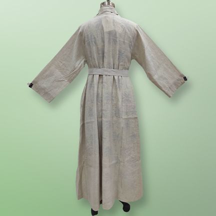 S/M Linen Abaya & Cotton Inner Set length 57” Long