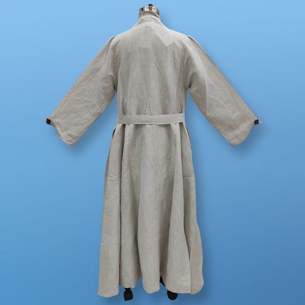 L/XL Linen Abaya & Cotton Inner Set length 57” Long