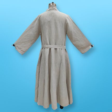 L/XL Linen Abaya & Cotton Inner Set length 57” Long