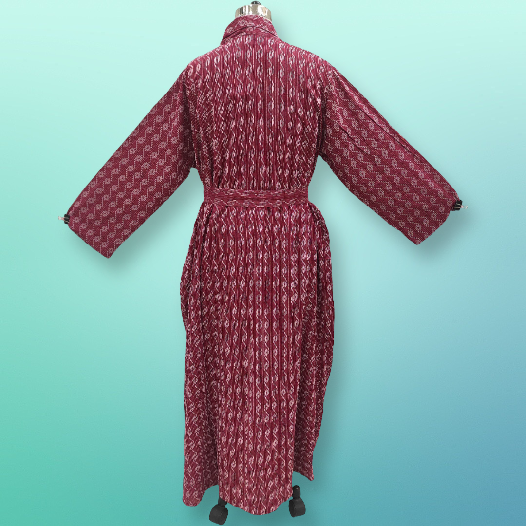 2XL/3XL Cotton Abaya & Inner Set length 57” Long