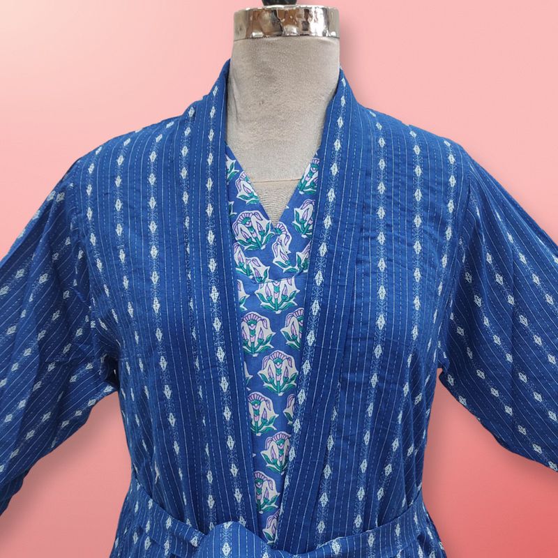 S/M Cotton Abaya & Inner Set length 57” Long