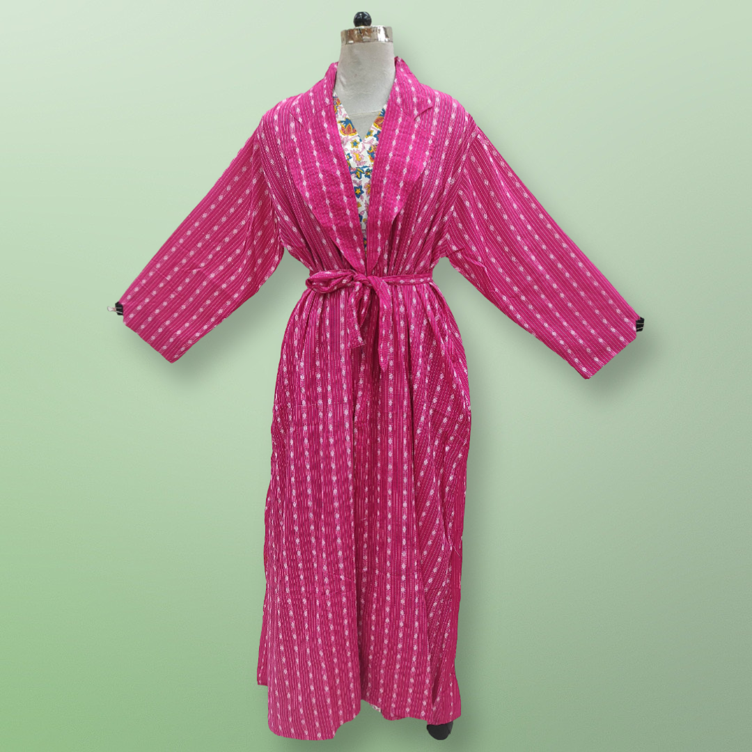 2XL/3XL Cotton Abaya & Inner Set length 57” Long