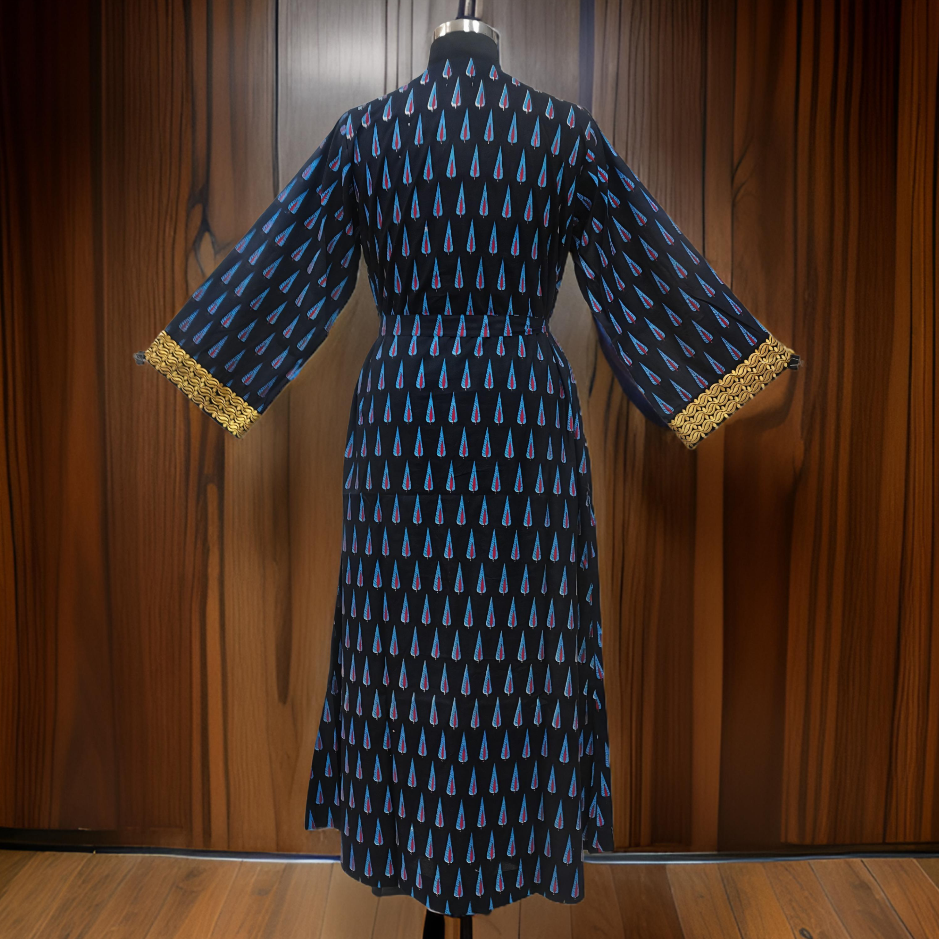 S/M Abaya Inner Set Cotton length 57” Long