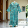 XS/S Nobila Printed Cotton Dress 54" Long Jalabiya