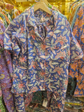Cotton Short Sleeves Pajama Set Size L