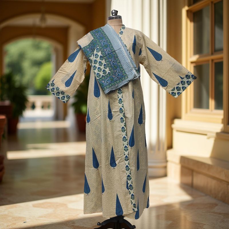 L/XL Abaya With Sheila length 57” Long