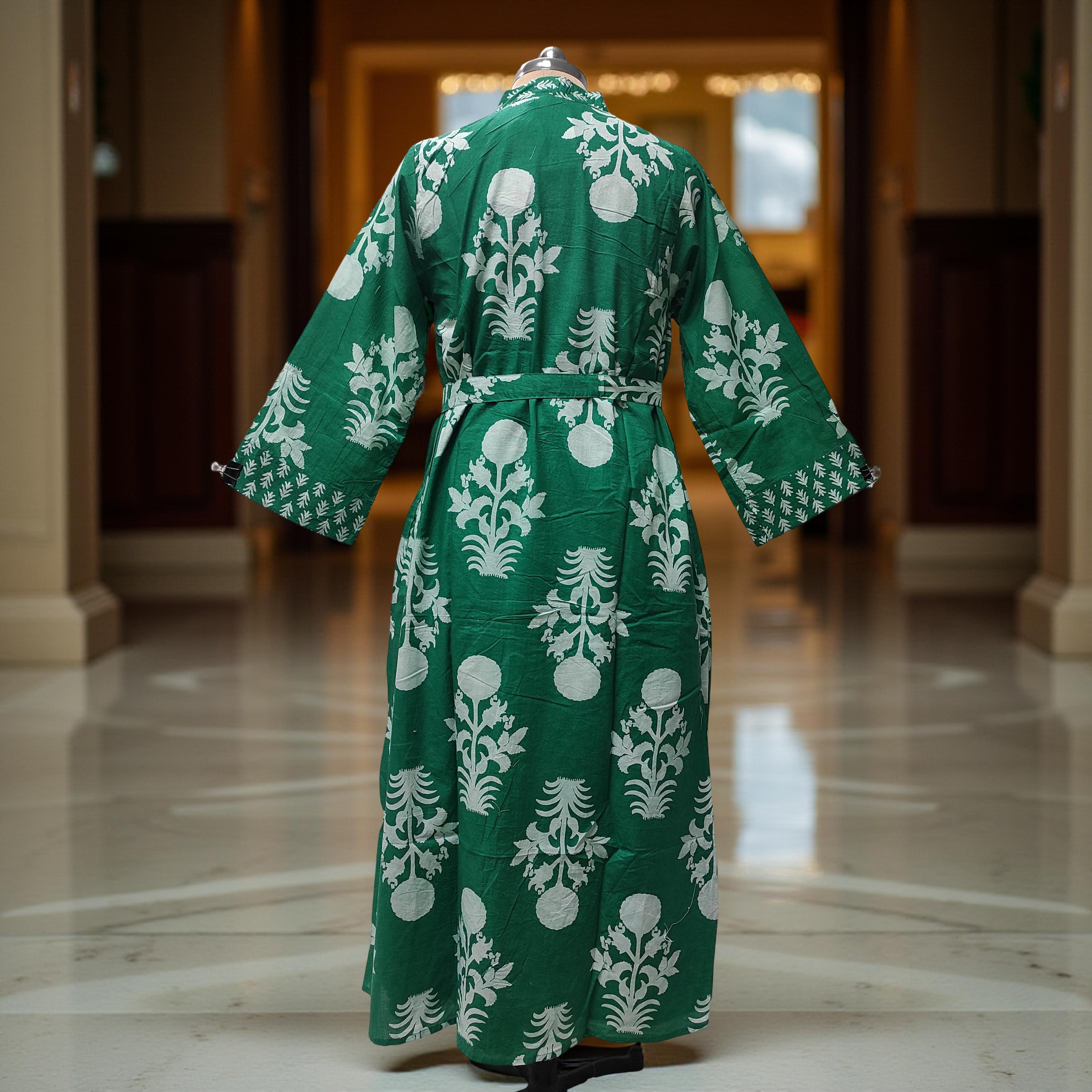 L/XL Abaya With Sheila Inner Set Cotton length 57” Long