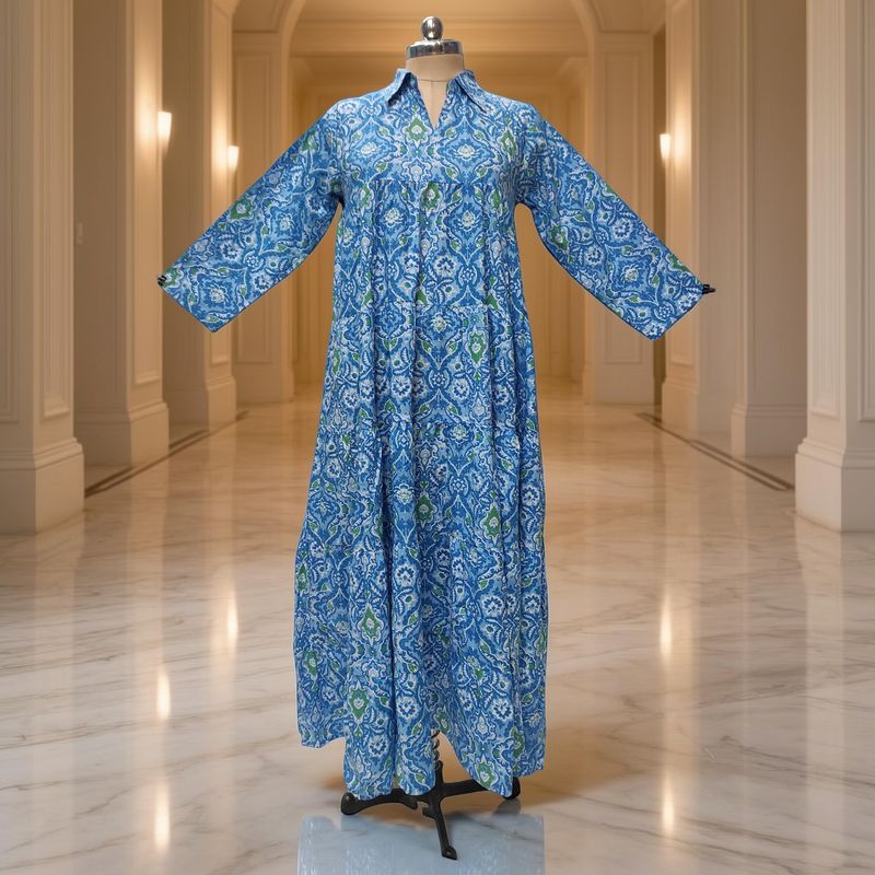XS/S Cotton Jacket & Jalabiya Set With Sheila length 54” Long
