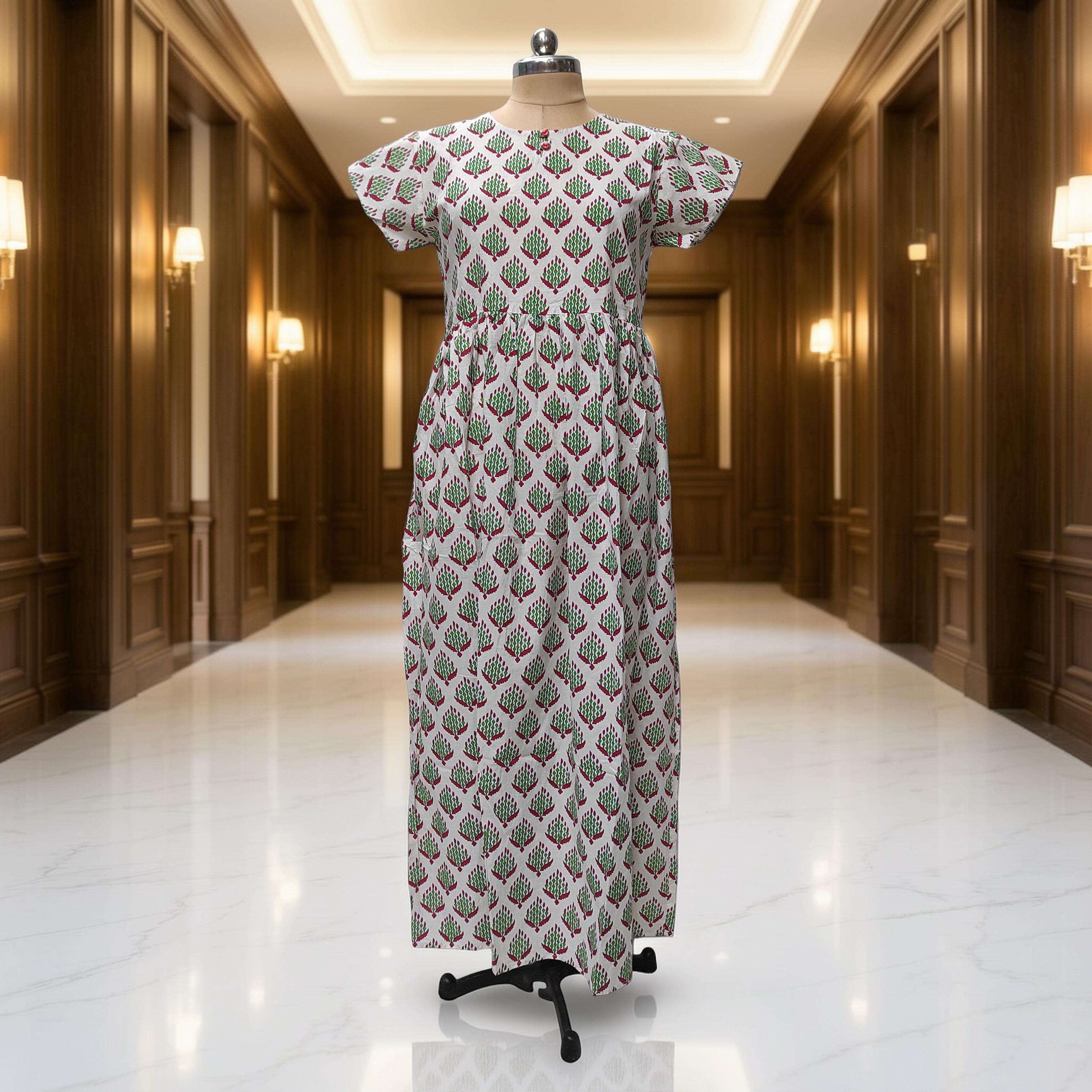 XS-S Hira Cotton Jacket & Jalabiya Set With Sheila length 54” Long