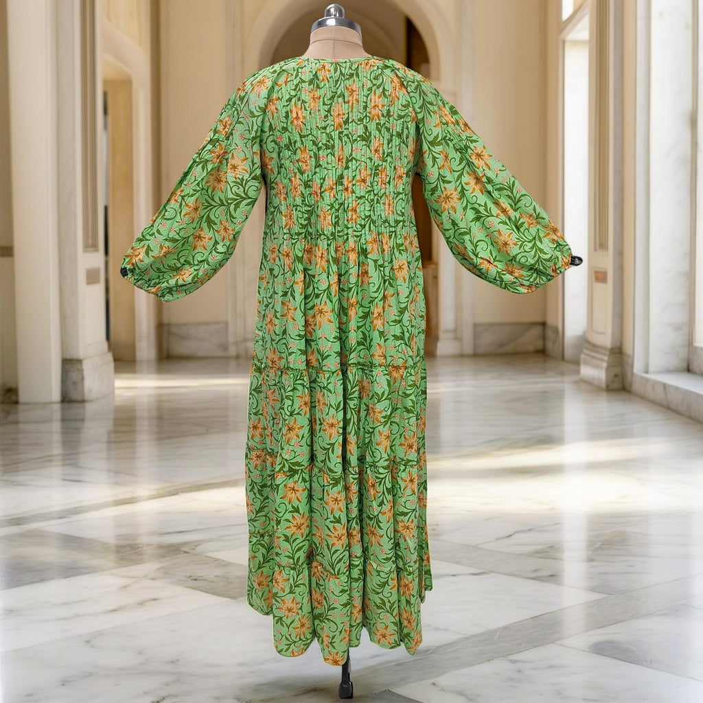 S-M Fawz Cotton Dress Jalabiya 57" Long 25165-1322 JP