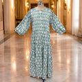 S-M Fawz Cotton Dress Jalabiya 57" Long 25168-1322 JP