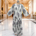 2XL-3XL Fawz Cotton Dress Jalabiya 57" Long 25172-1322 JP