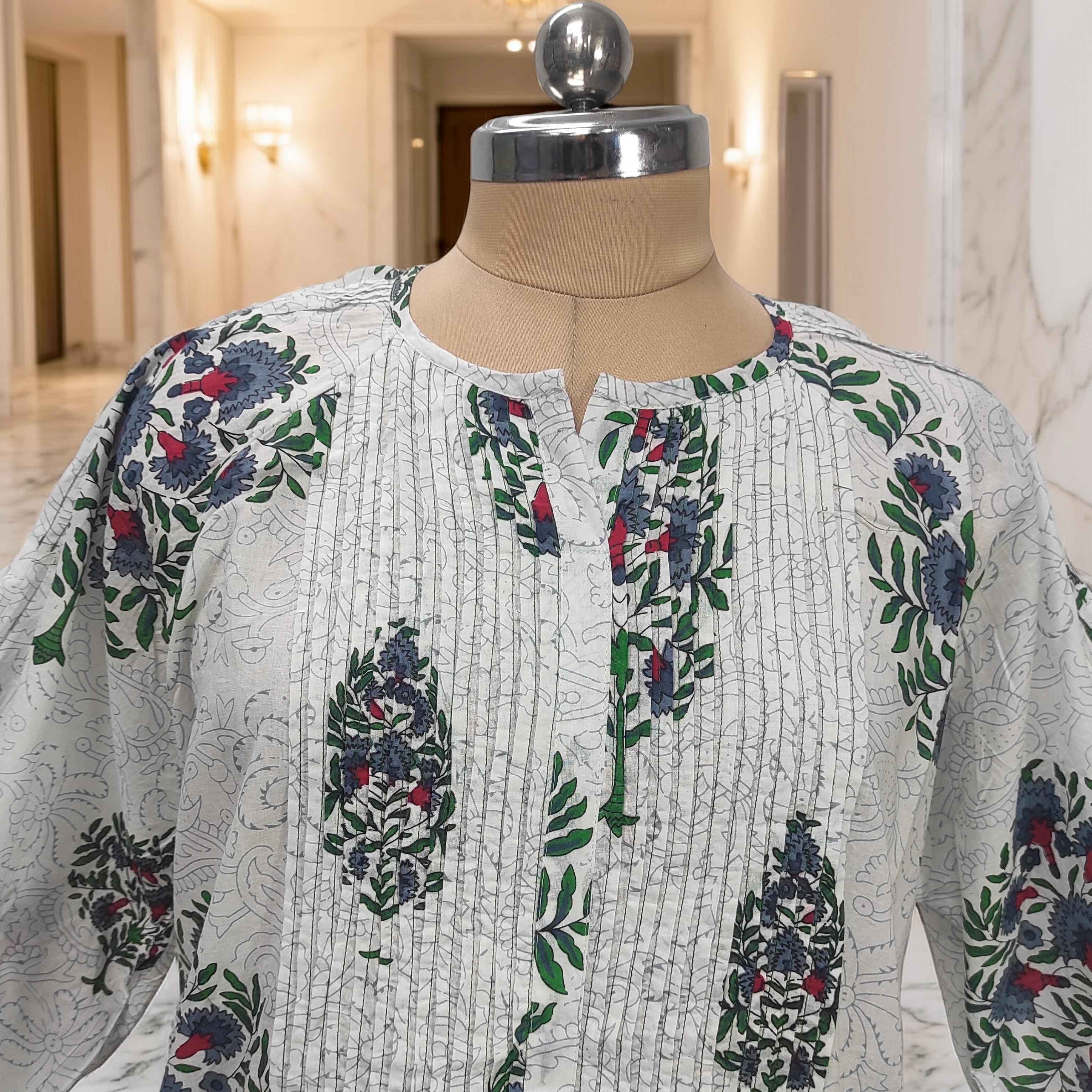 2XL-3XL Fawz Cotton Dress Jalabiya 57" Long 25172-1322 JP