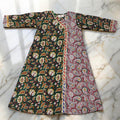 1-2 Year Lupiness Printed Cotton Girls Dress 24" Long Jalabiya 25181-1323 JP