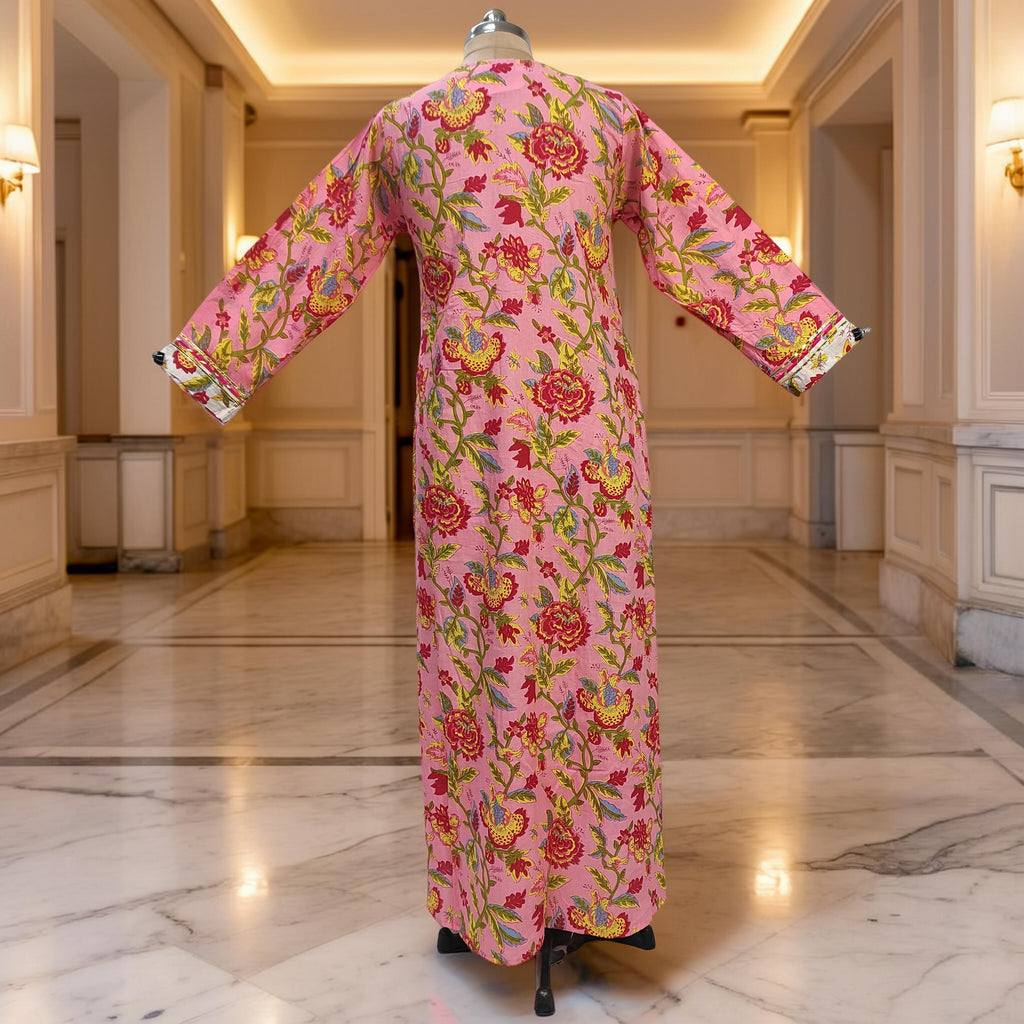 S-M Lupiness Cotton Dress Jalabiya 57" Long 25259-1324 JP