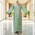 S-M Lupiness Cotton Dress Jalabiya 57" Long 25262-1324 JP