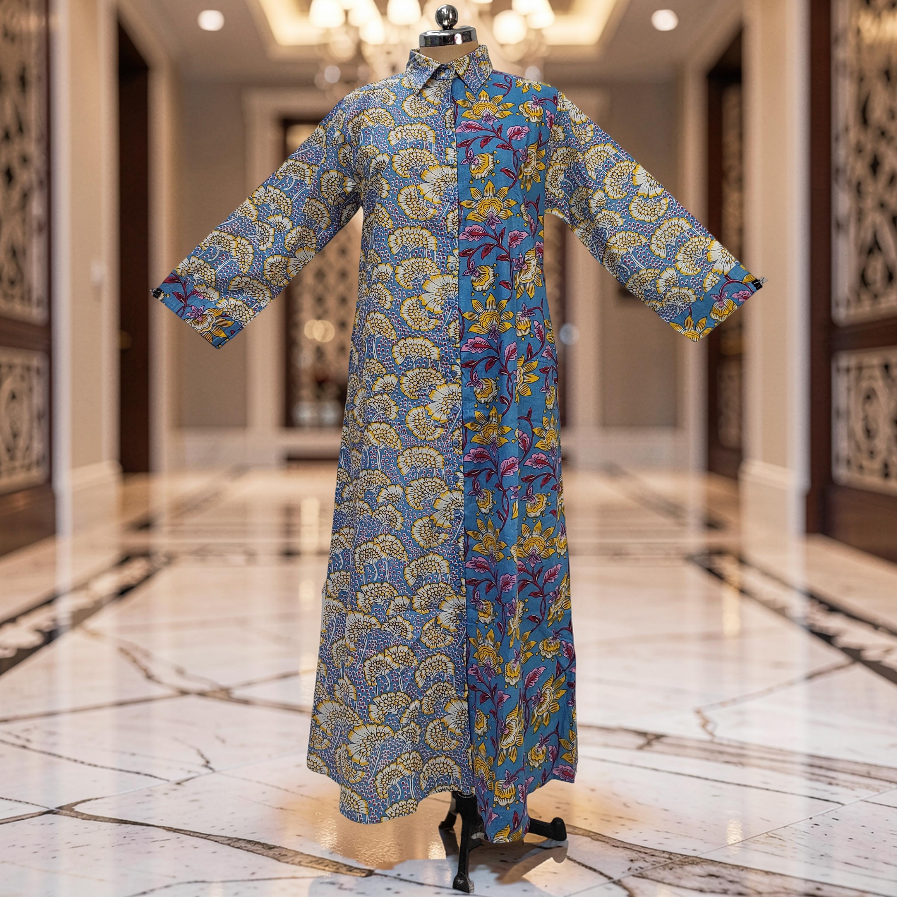 XS-S Singapore Cotton Dress Jalabiya 54" Long 25287-1325 JP
