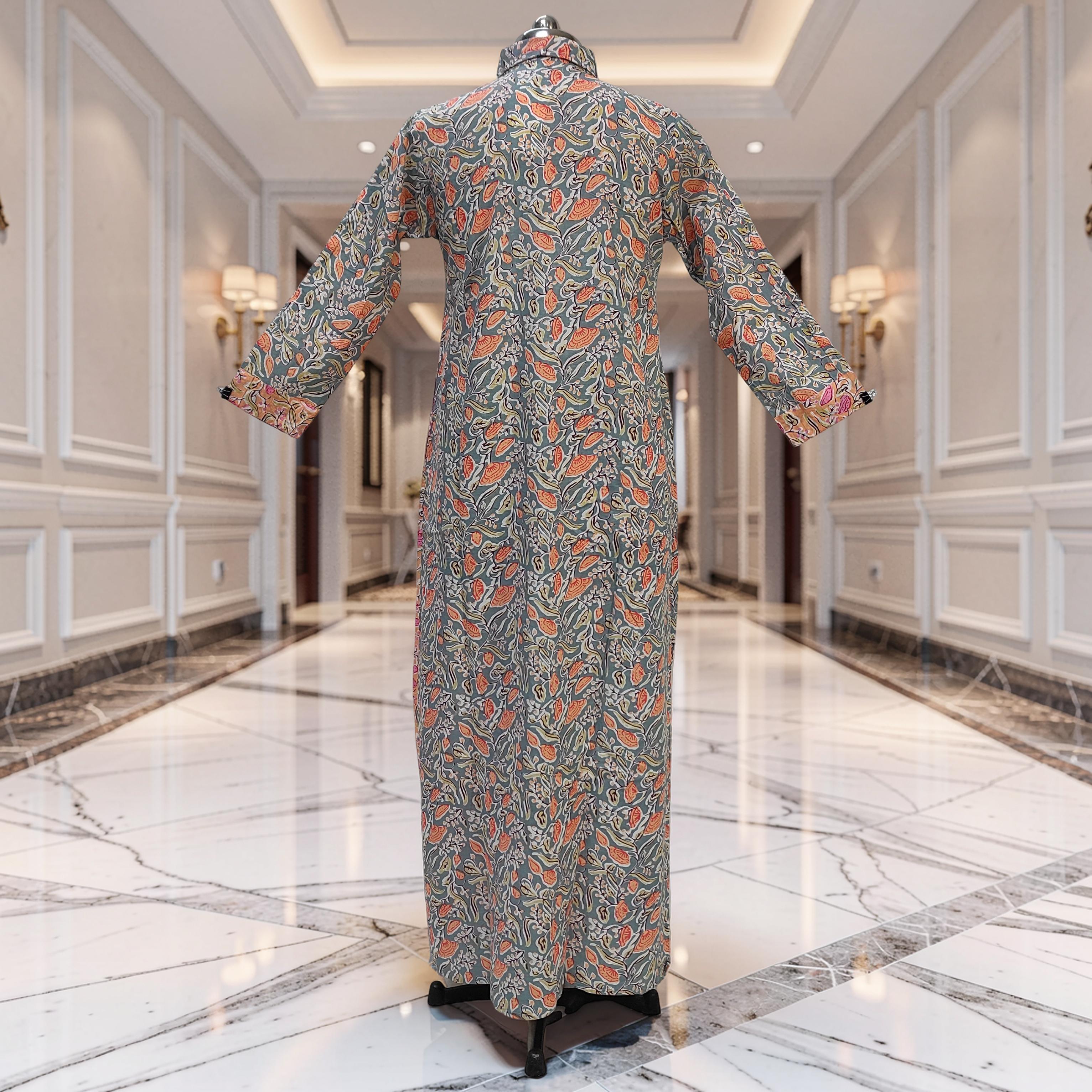 XS-S Singapore Cotton Dress Jalabiya 54" Long 25290-1325 JP