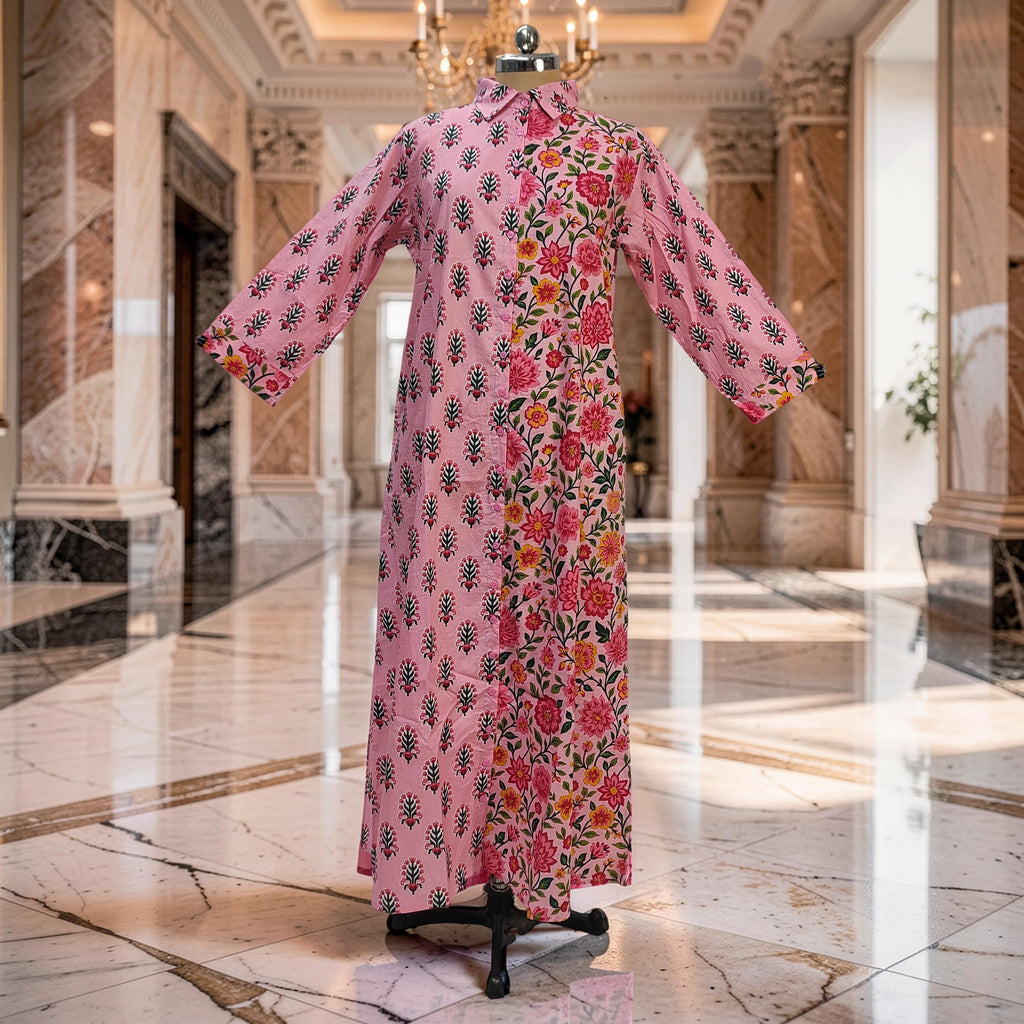 XS-S Singapore Cotton Dress Jalabiya 54" Long 25295-1325 JP