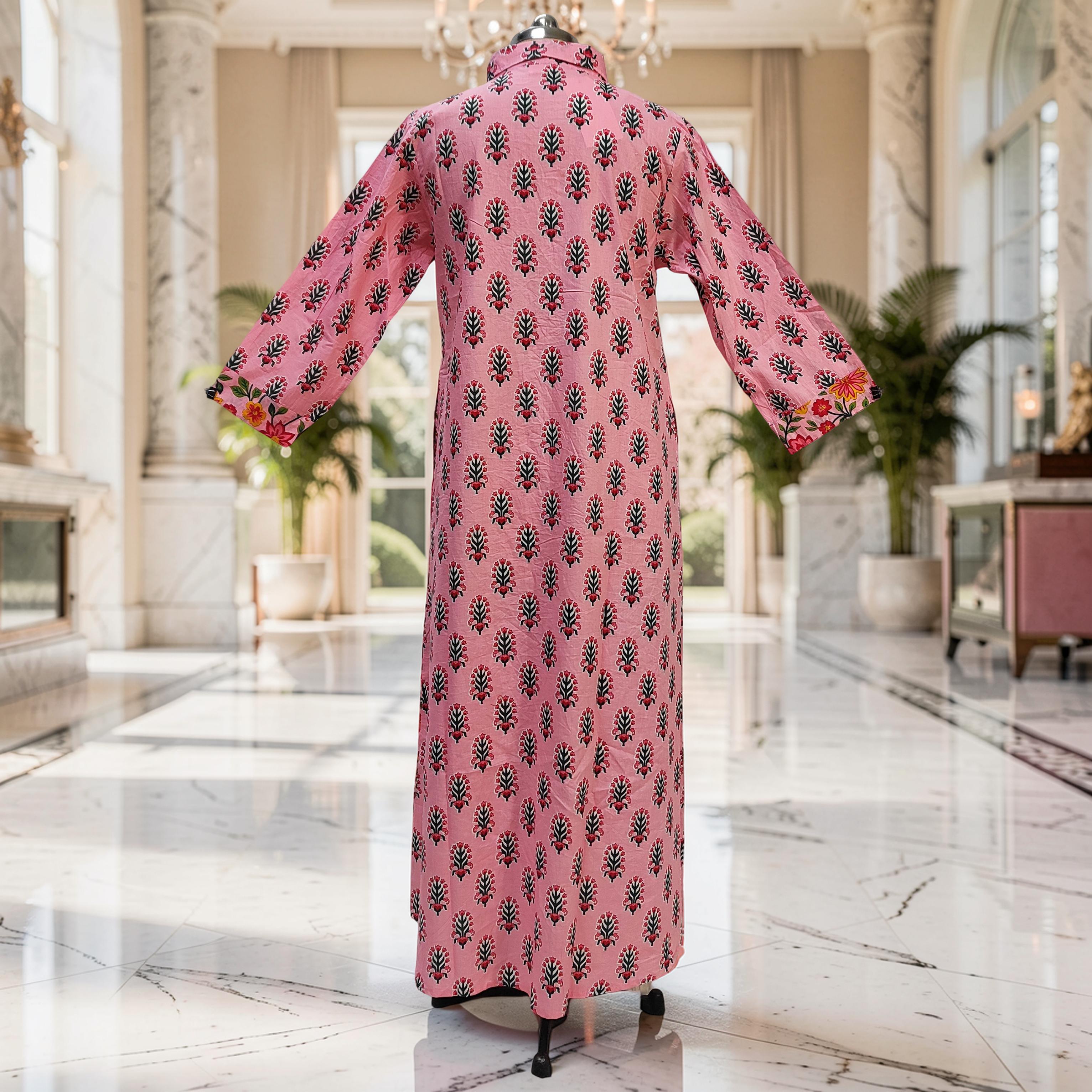 XS-S Singapore Cotton Dress Jalabiya 54" Long 25295-1325 JP