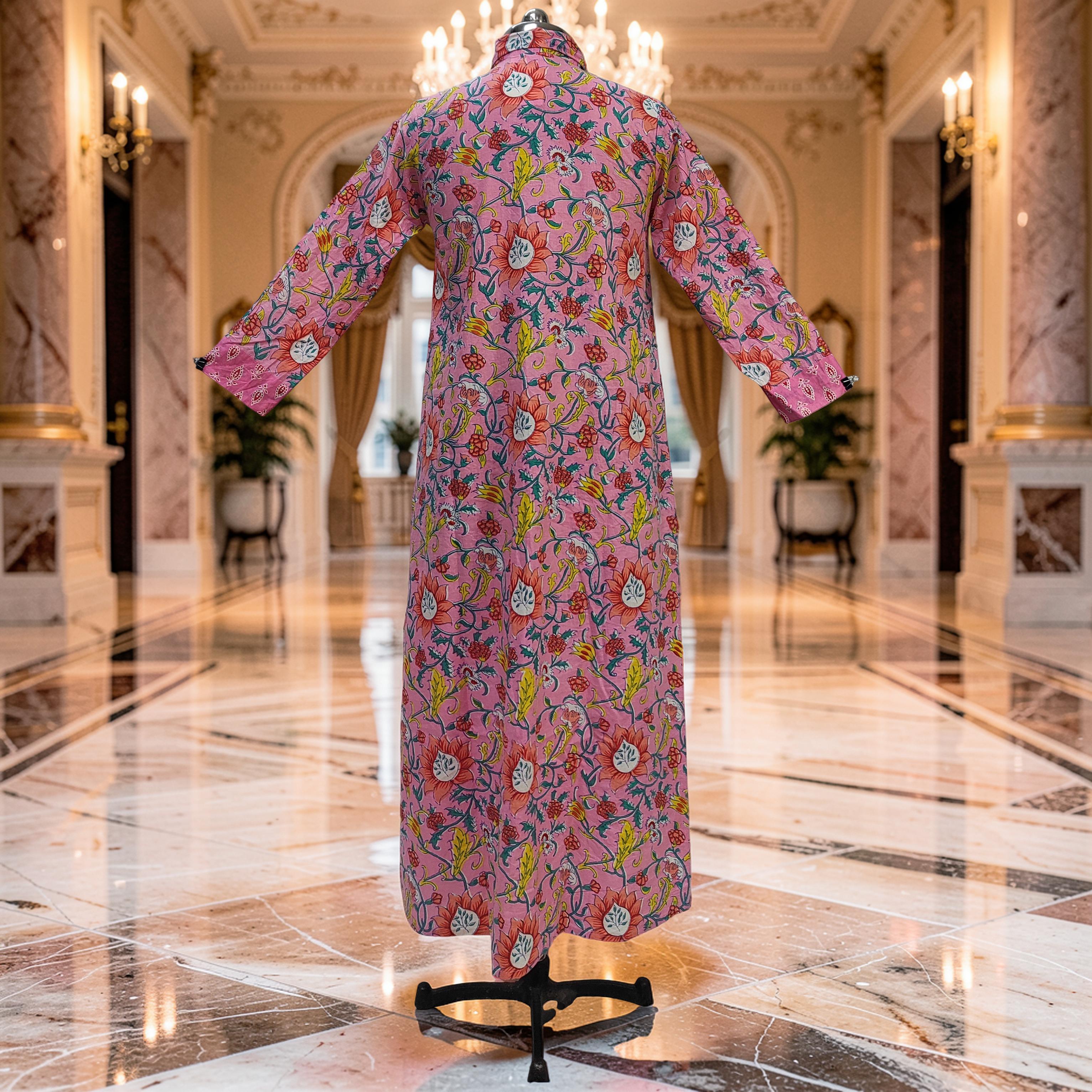 L-XL Singapore Cotton Dress Jalabiya 57" Long 25306-1325 JP