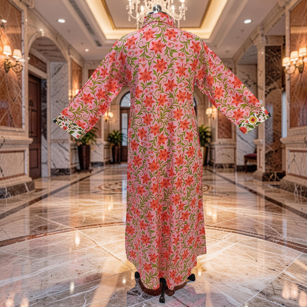 L-XL Singapore Cotton Dress Jalabiya 57" Long 25307-1325 JP