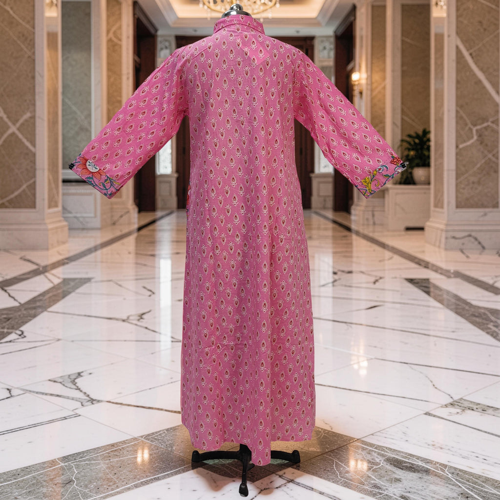 L-XL Singapore Cotton Dress Jalabiya 57" Long 25308-1325 JP