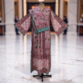 2XL-3XL Amber With Sheila Printed Cotton Dress 57" Long Jalabiya 25624-1343 JP