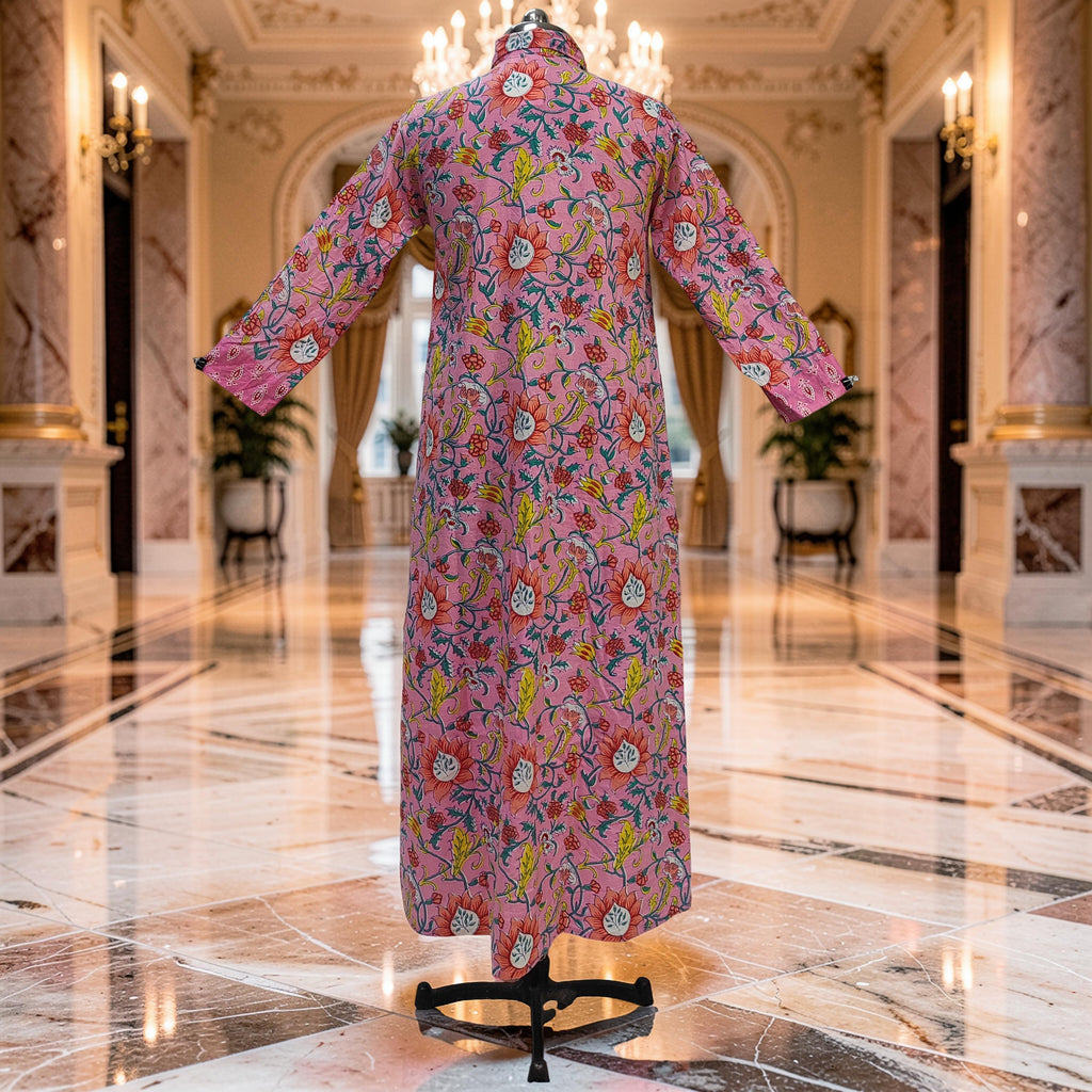 L-XL Singapore Cotton Dress Jalabiya 57" Long 25659-1344 JP