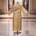 XS-S Singapore With Sheila Printed Cotton Dress 54" Long Jalabiya 25705-1351 JP