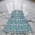 6-7 Year Amani Printed Cotton Girls Dress 38" Short Sleeves Jalabiya 25813-1399 JP