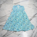 6-7 Year Amani Printed Cotton Girls Dress 38" Short Sleeves Jalabiya 25818-1399 JP