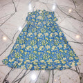 6-7 Year Amani Printed Cotton Girls Dress 38" Short Sleeves Jalabiya 25821-1399 JP