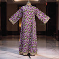 S/M Khadijah Printed Cotton Dress 57" Long Jalabiya 26085-1396 JP