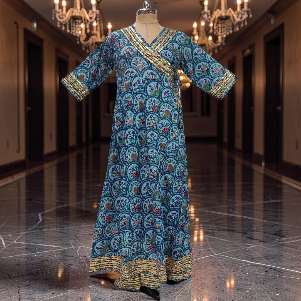 S-M Priam Cotton Dress 57" Long Jalabiya 26106-1387 JP