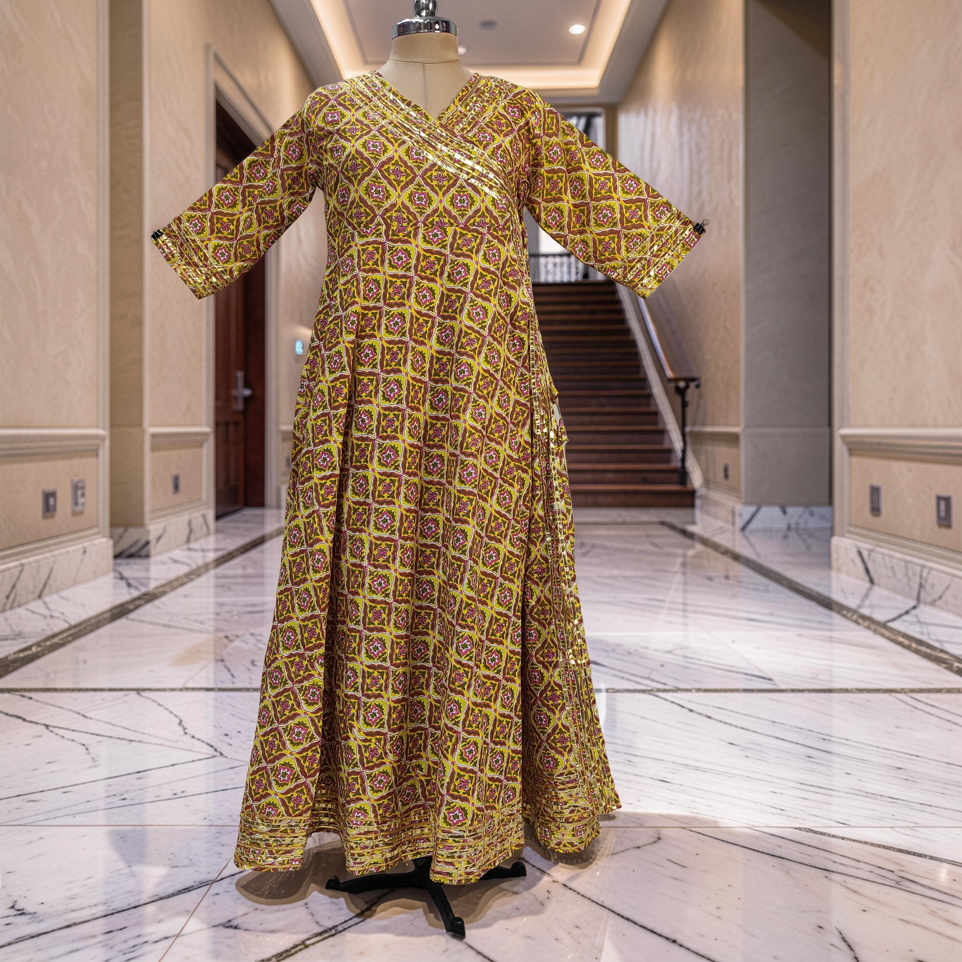 S-M Priam Cotton Dress 57" Long Jalabiya 26108-1389 JP