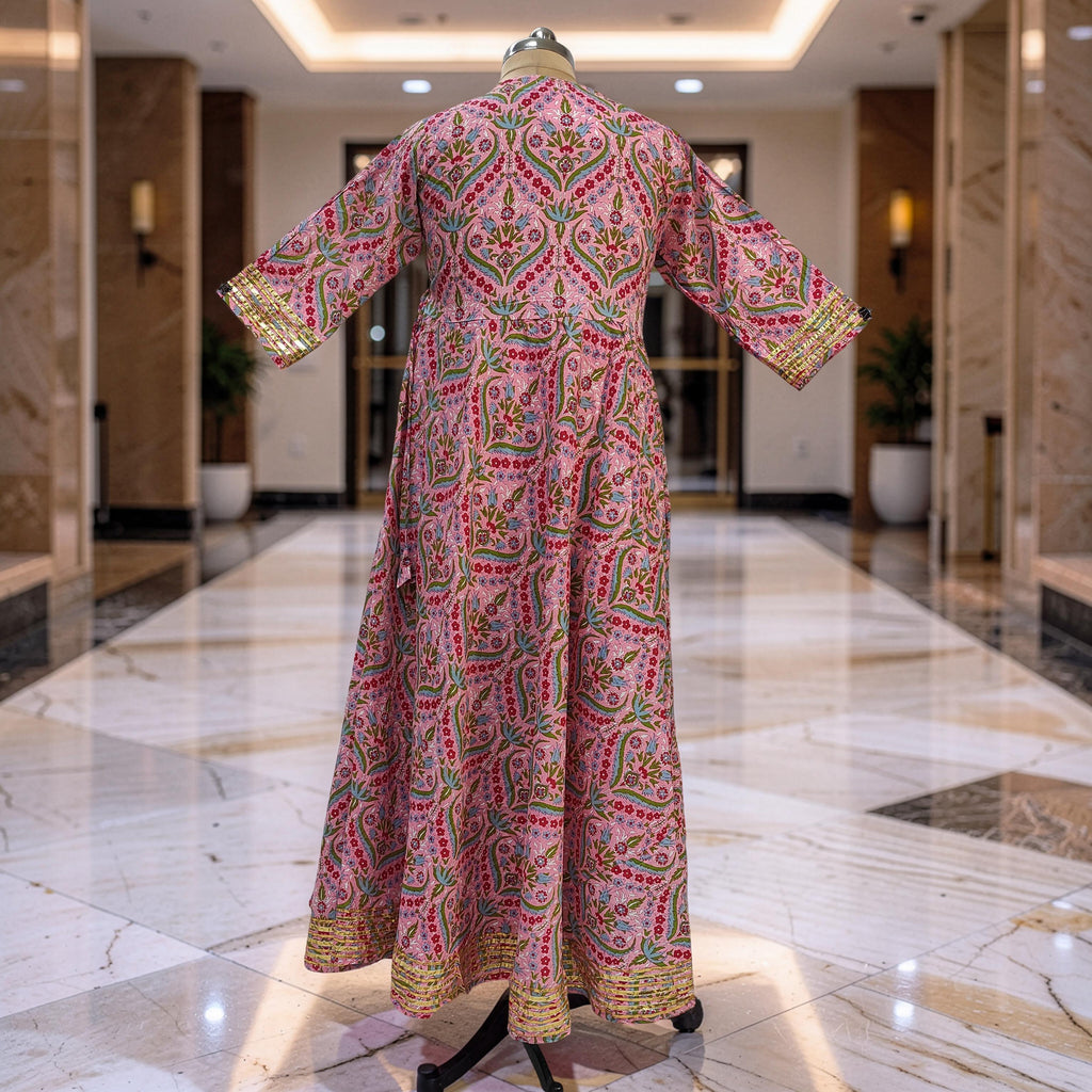 L-XL Priam Cotton Dress 57" Long Jalabiya 26111-1391 JP