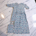 L-XL 2 Pcs Co-ord Set Suml Cotton Short Sleeves 26117-1421 JP