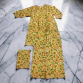 L-XL 2 Pcs Co-ord Set Suml Cotton Short Sleeves 26126-1416 JP