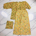 L-XL 2 Pcs Co-ord Set Urooj Cotton Short Sleeves 26168-1409 JP