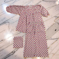 XS-S 2 Pcs Co-ord Set Urooj Cotton Short Sleeves 26170-1409 JP
